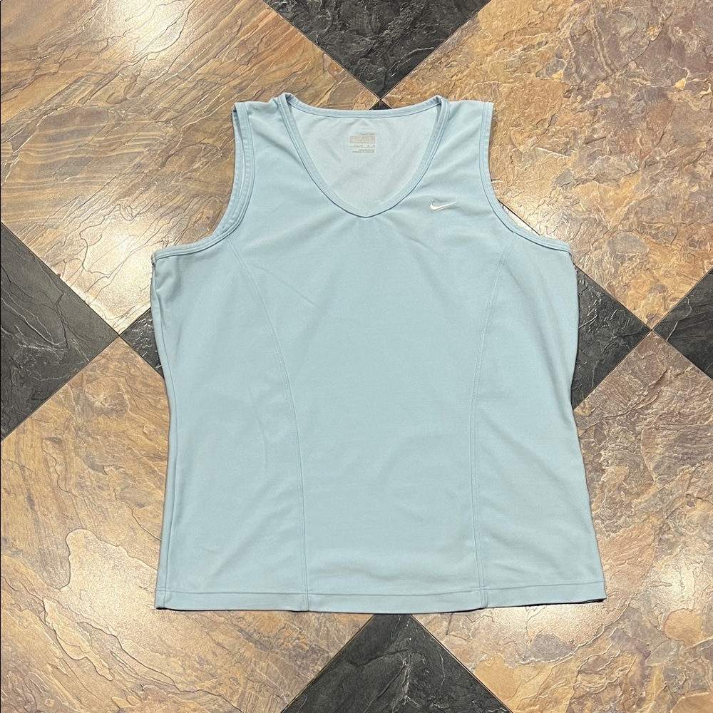 Nike Sky Blue Athletic Tank Size L